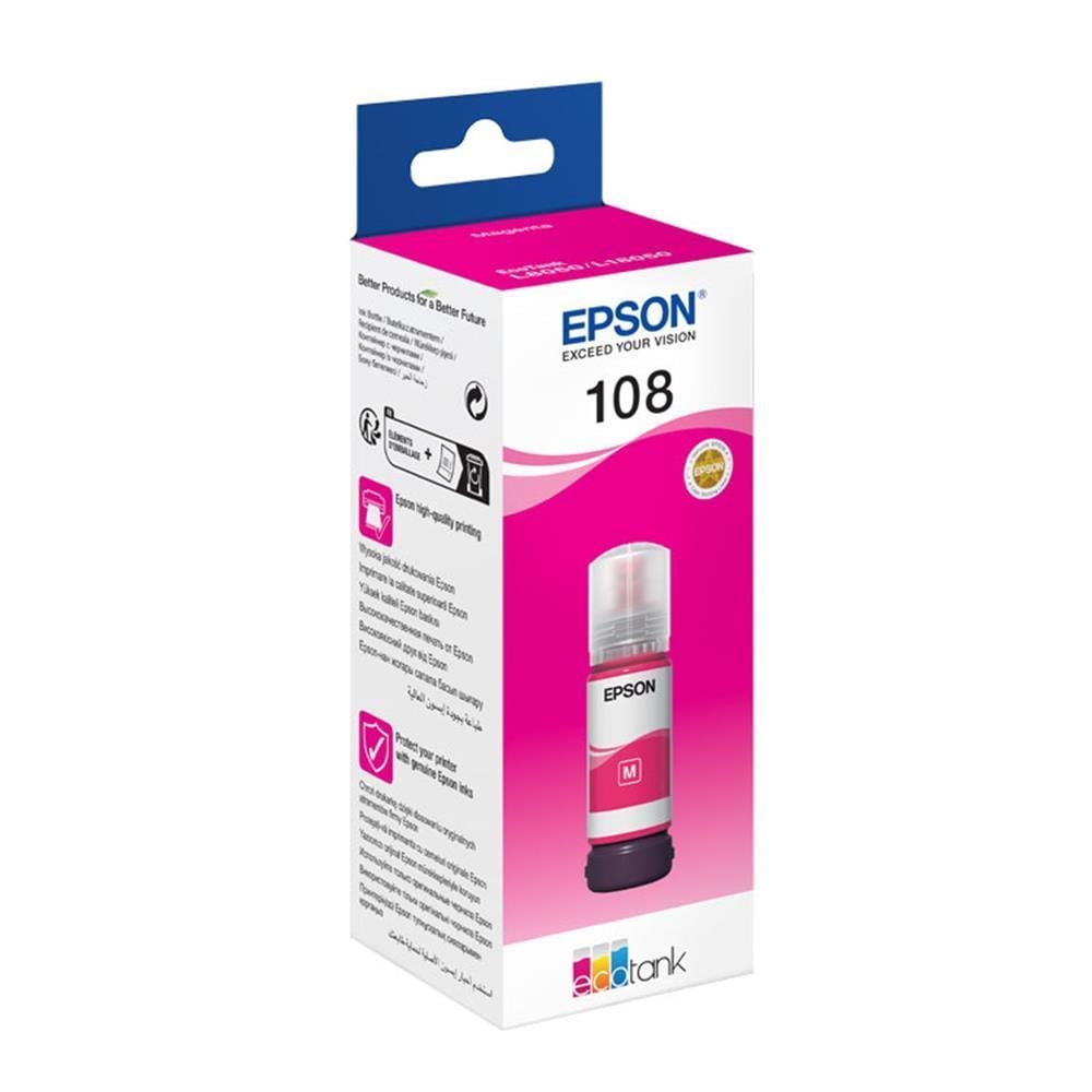 Epson 108 Kırmızı ( Magenta ) Orijinal Kartuş