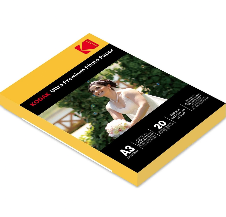 Kodak Ultra Premium A3 (30x40cm) 260gr Inkjet Fotoğraf Kağıdı