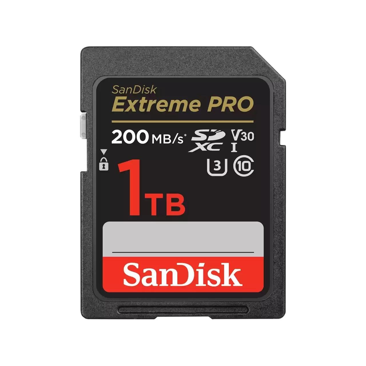 SanDisk 1TB 200MB/sn Extreme Pro SD Hafıza Kartı