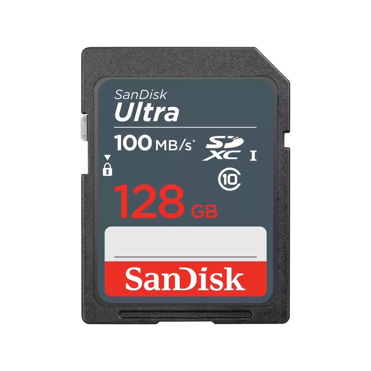 SanDisk Ultra 128GB 100 mb/s SD Hafıza Kartı