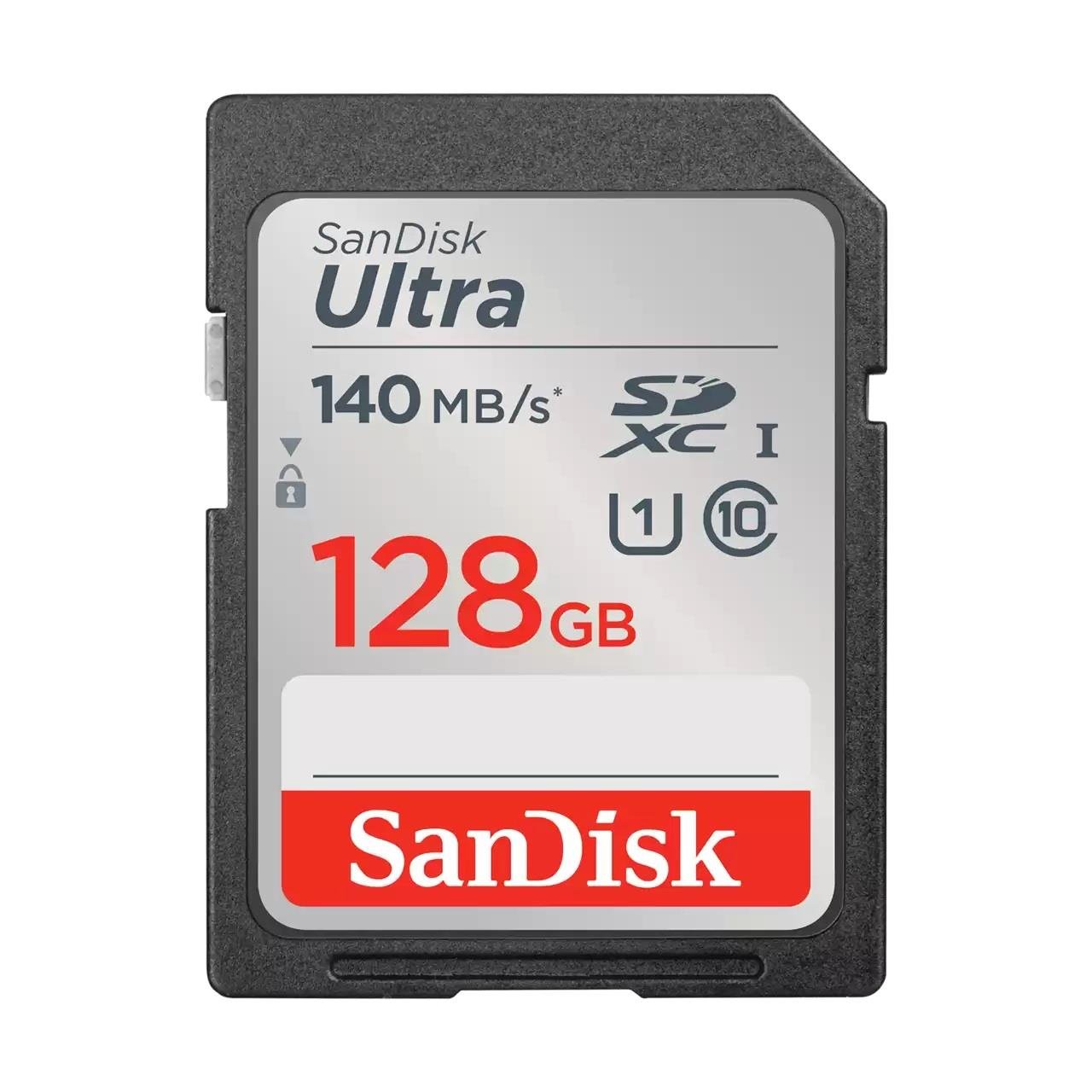 SanDisk Ultra 128GB 140mb/s SD Hafıza Kartı
